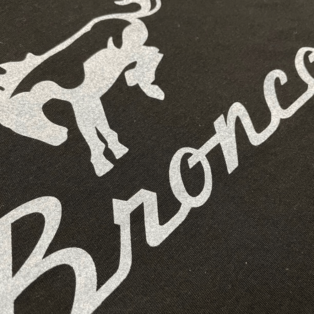 Mens Ford Bronco Script - Black - Speedlogix