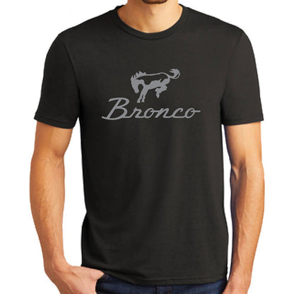 Mens Ford Bronco Script - Black - Speedlogix