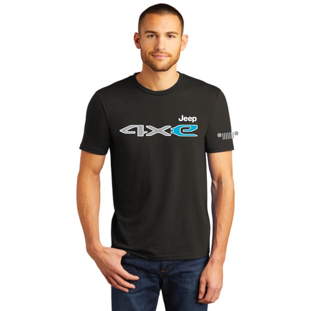 Mens Jeep® 4xE T-Shirt - Black Tri - blend - FINAL SALE - Speedlogix
