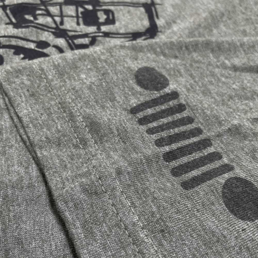 Mens Jeep® CJ - LDD Series - Triblend Military Green T-Shirt - Speedlogix