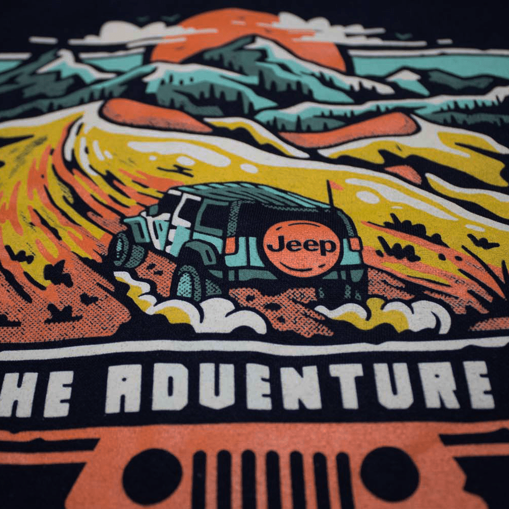 Mens Jeep® Dunes Zip Hoodie Sweatshirt - Black - Speedlogix