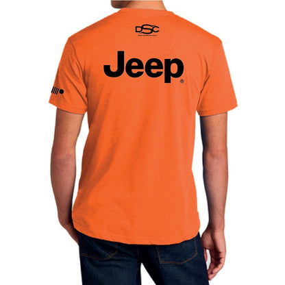 Mens Jeep® Explore the Detours T-Shirt - Orange - Speedlogix