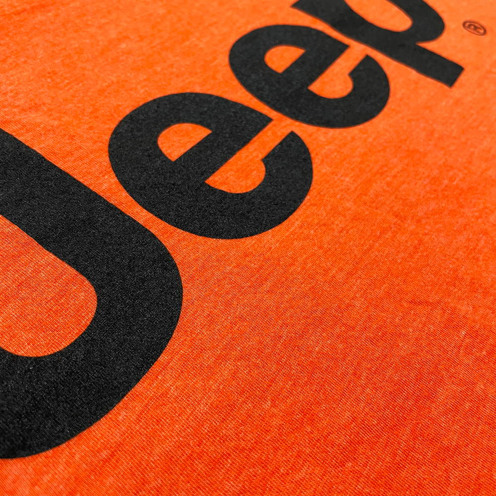 Mens Jeep® Explore the Detours T-Shirt - Orange - Speedlogix