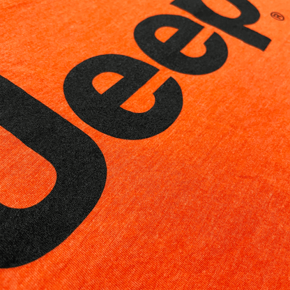 Mens Jeep® Explore the Detours T-Shirt - Orange - Speedlogix