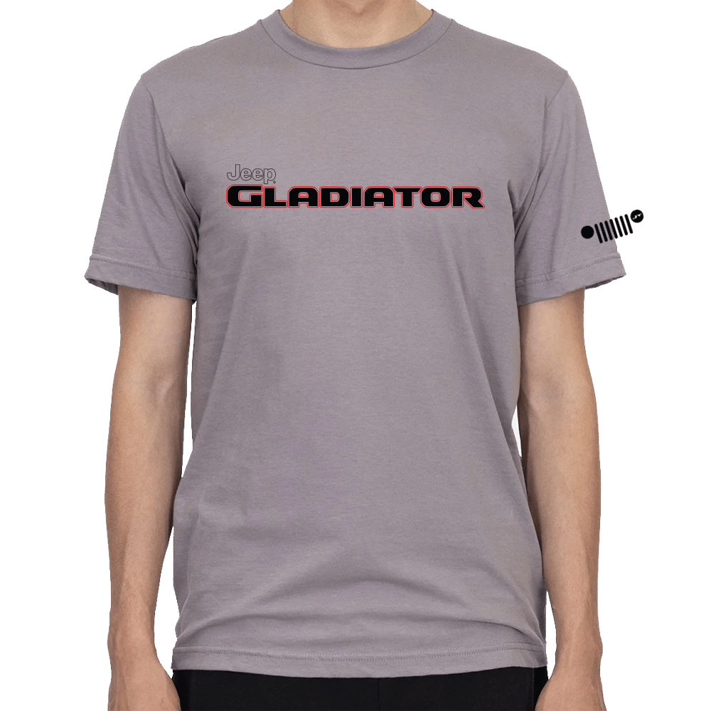 Mens Jeep® Gladiator Red/Black T-Shirt - Slate - FINAL SALE - Speedlogix