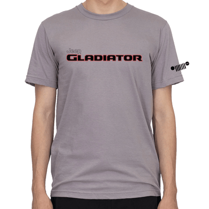 Mens Jeep® Gladiator Red/Black T-Shirt - Slate - FINAL SALE - Speedlogix