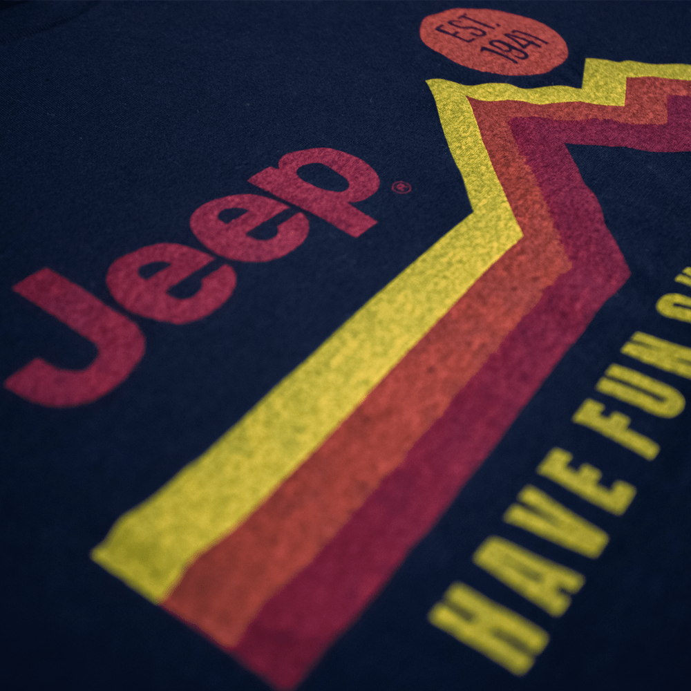 Mens Jeep® Have Fun Out There Vintage - Black - Speedlogix