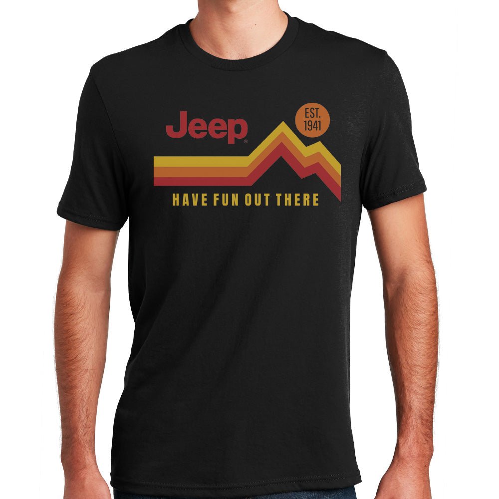 Mens Jeep® Have Fun Out There Vintage - Black - Speedlogix