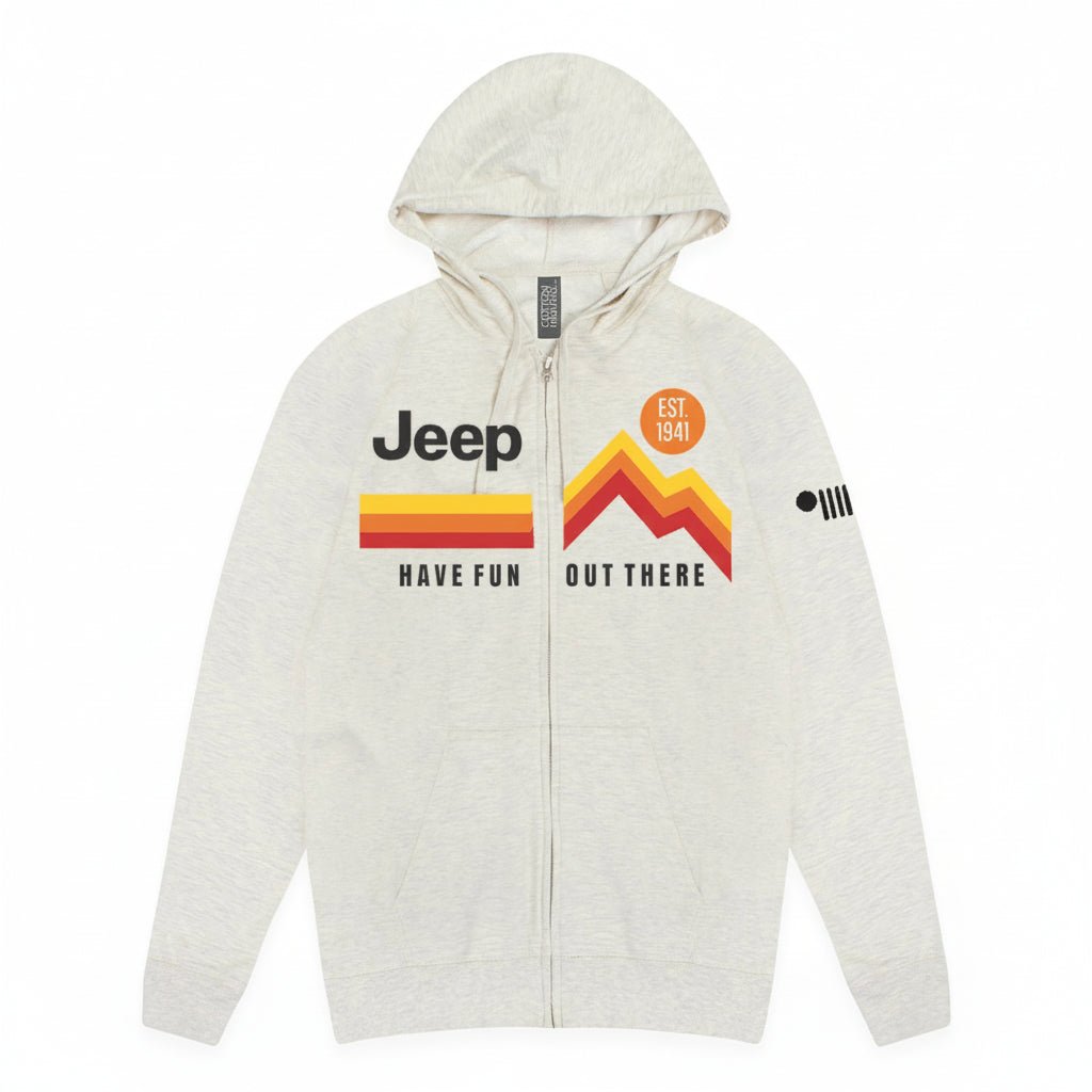 Mens Jeep® Have Fun Out There Zip Hoodie - Speedlogix