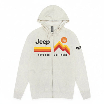 Mens Jeep® Have Fun Out There Zip Hoodie - Speedlogix