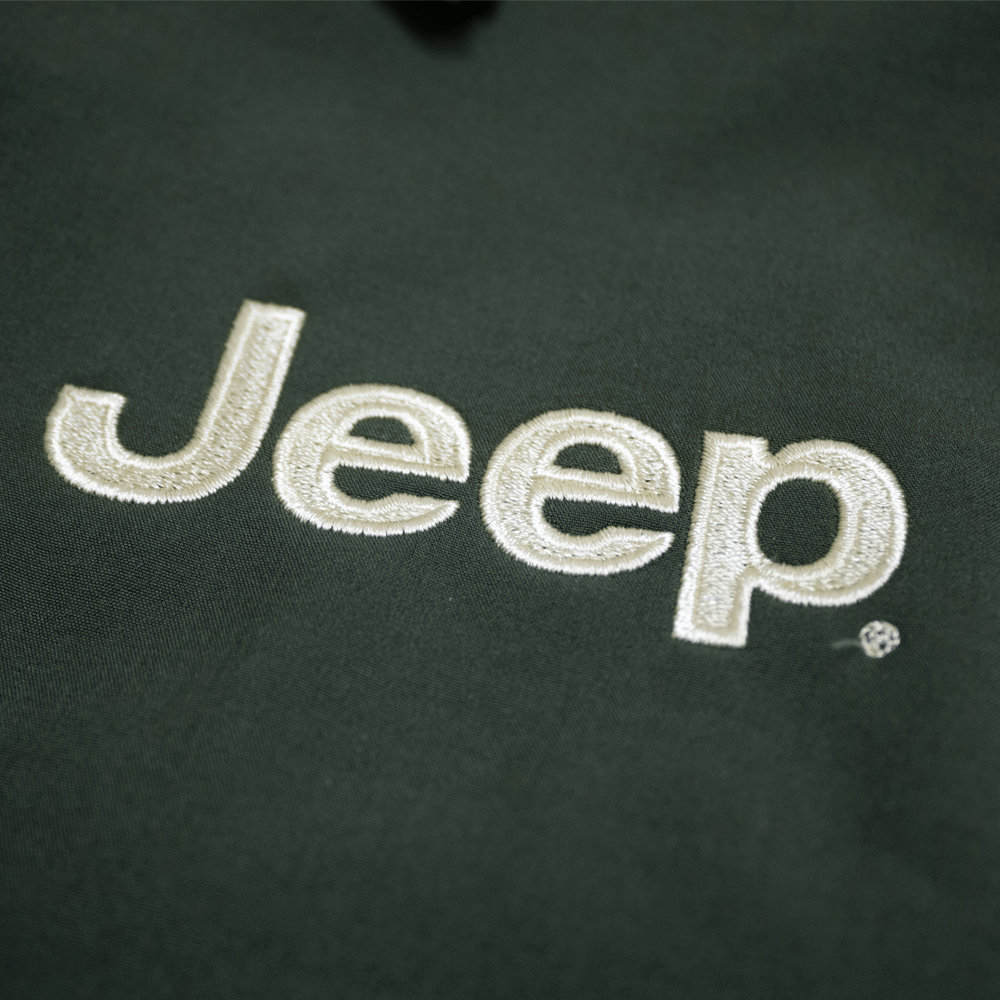 Mens Jeep® Hooded Softshell Jacket - Mineral Green - Speedlogix