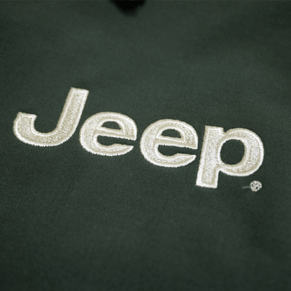 Mens Jeep® Hooded Softshell Jacket - Mineral Green - Speedlogix