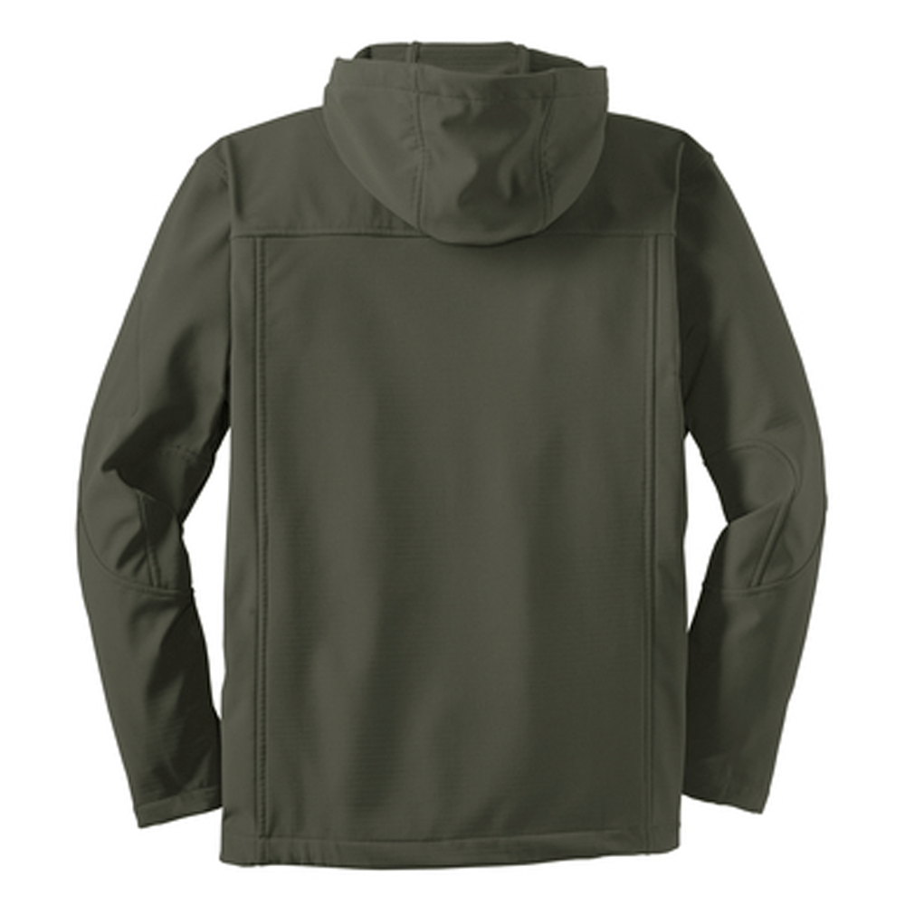 Mens Jeep® Hooded Softshell Jacket - Mineral Green - Speedlogix