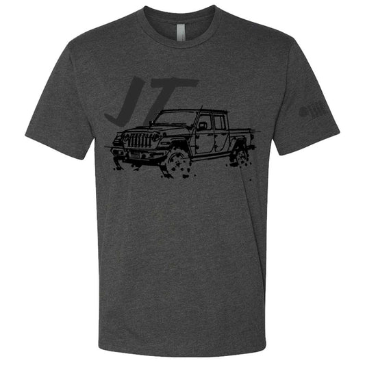 Mens Jeep® JT Gladiator - LDD Series - Triblend Charcoal T-Shirt - Speedlogix