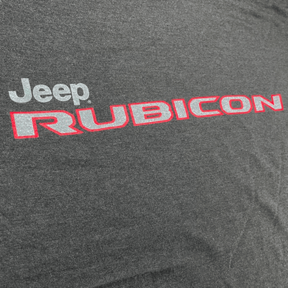 Mens Jeep® Rubicon T-Shirt - Heather Black Triblend - Speedlogix