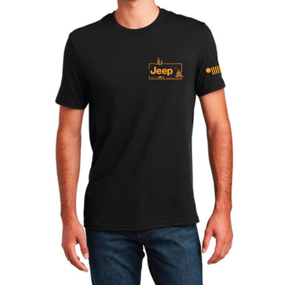 Mens Jeep® Sasquatch Family T-Shirt - Black - Speedlogix