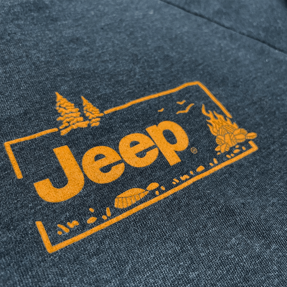 Mens Jeep® Sasquatch Family T-Shirt - Black - Speedlogix