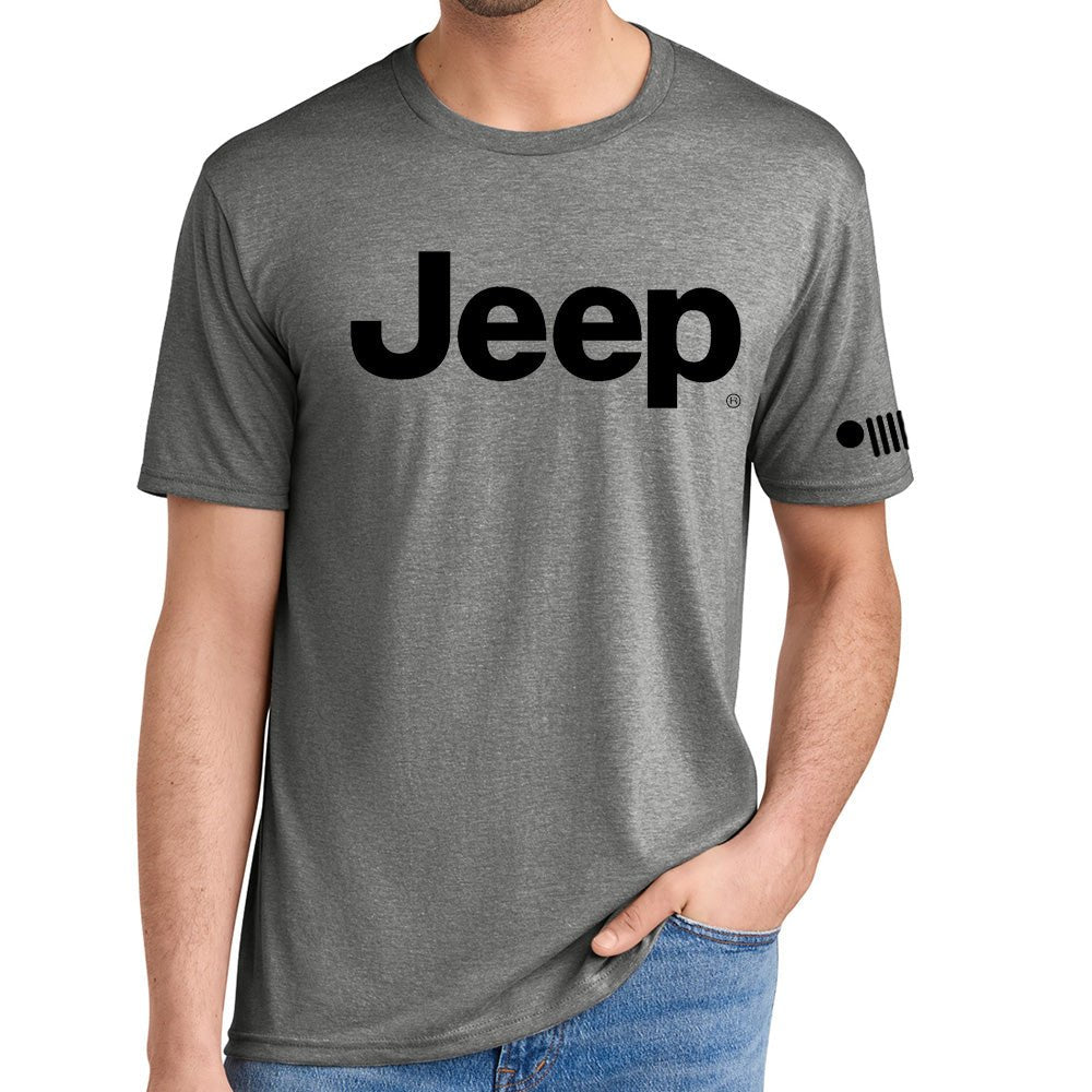 Mens Jeep® Text T-Shirt - Speedlogix