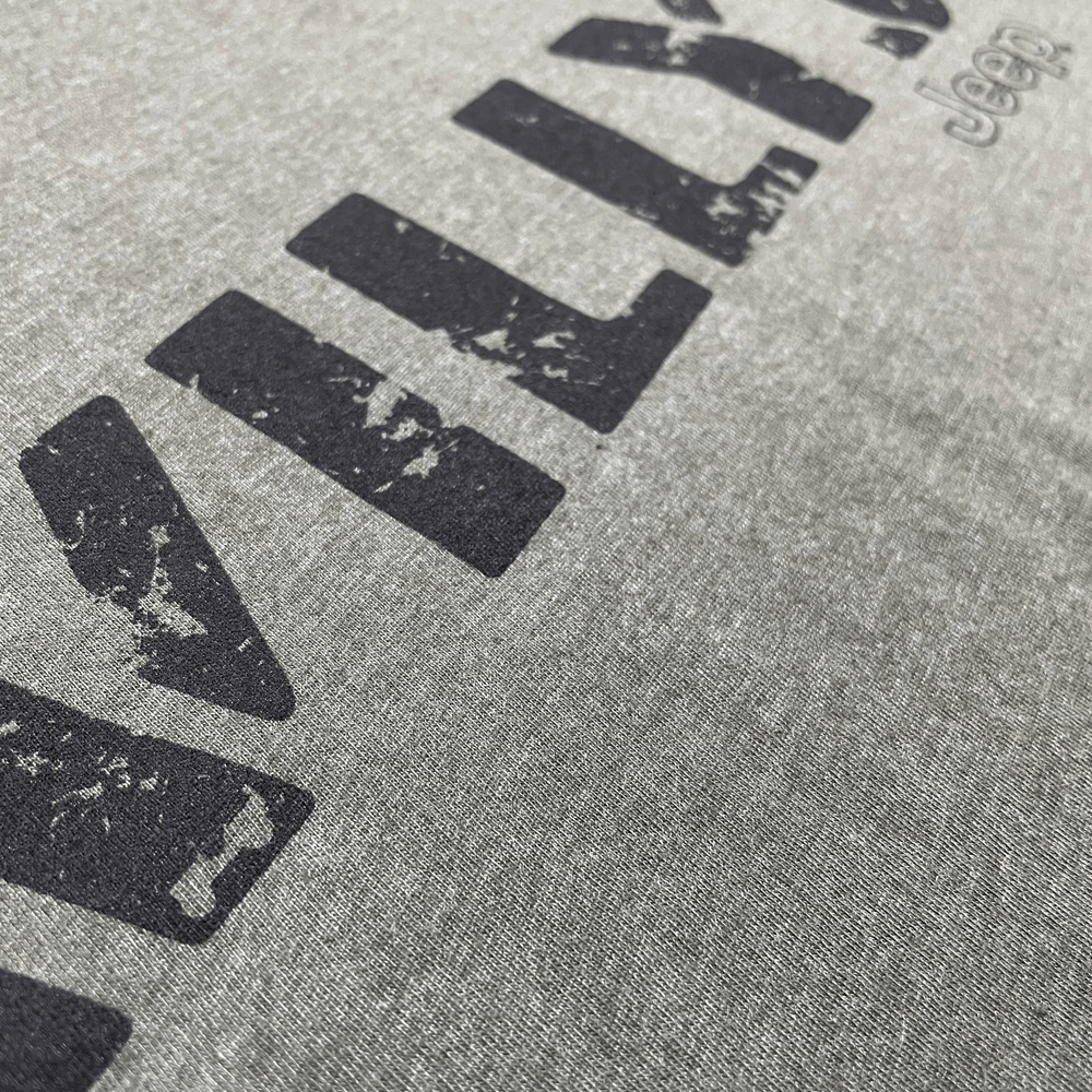 Mens Jeep® Willys T-Shirt - Military Green - Speedlogix