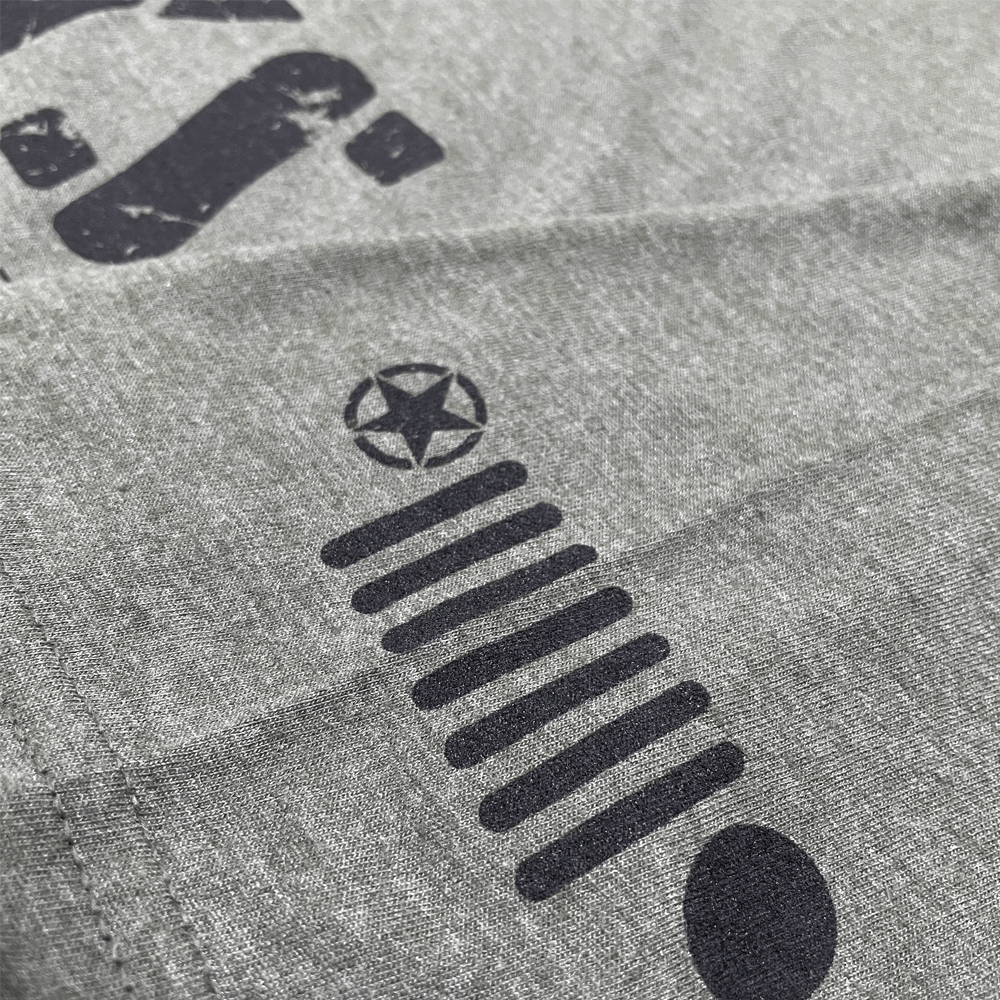 Mens Jeep® Willys T-Shirt - Military Green - Speedlogix