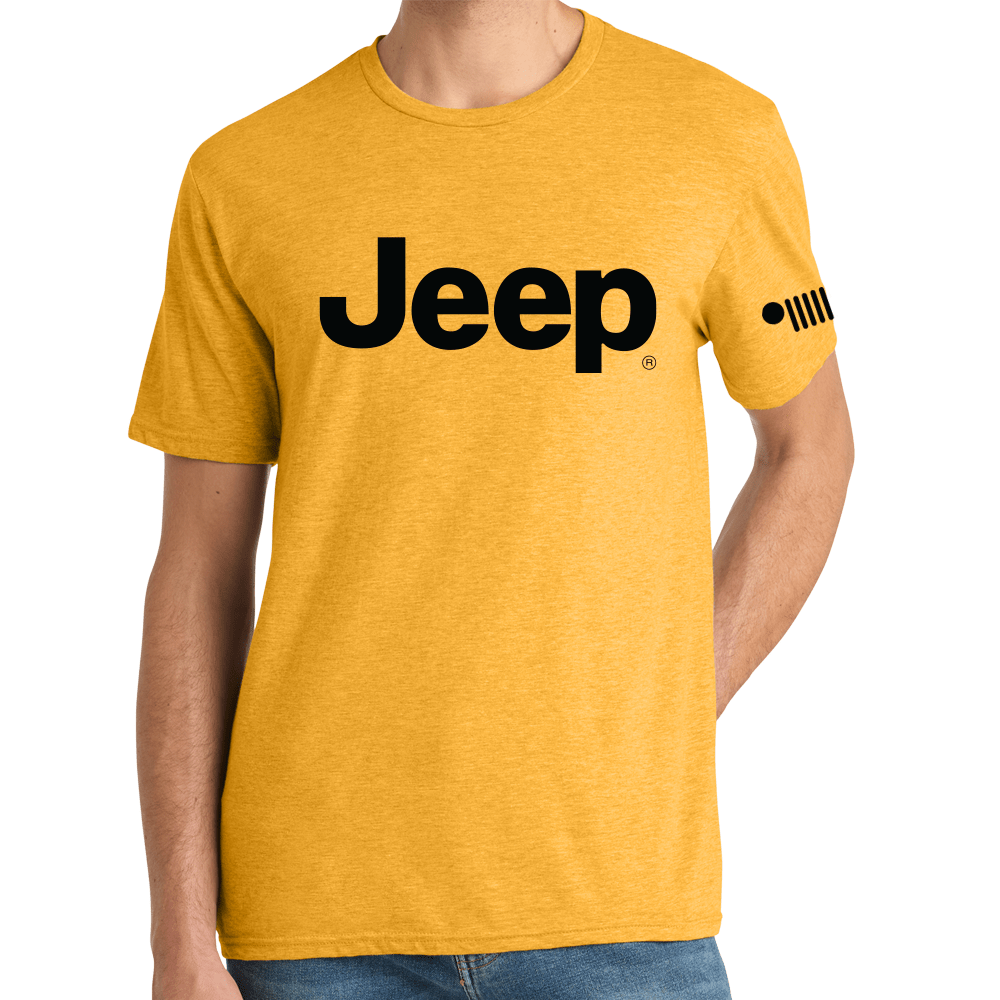 Mens T-Shirt Jeep® Text - Speedlogix