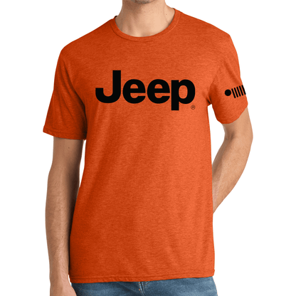 Mens T-Shirt Jeep® Text - Speedlogix