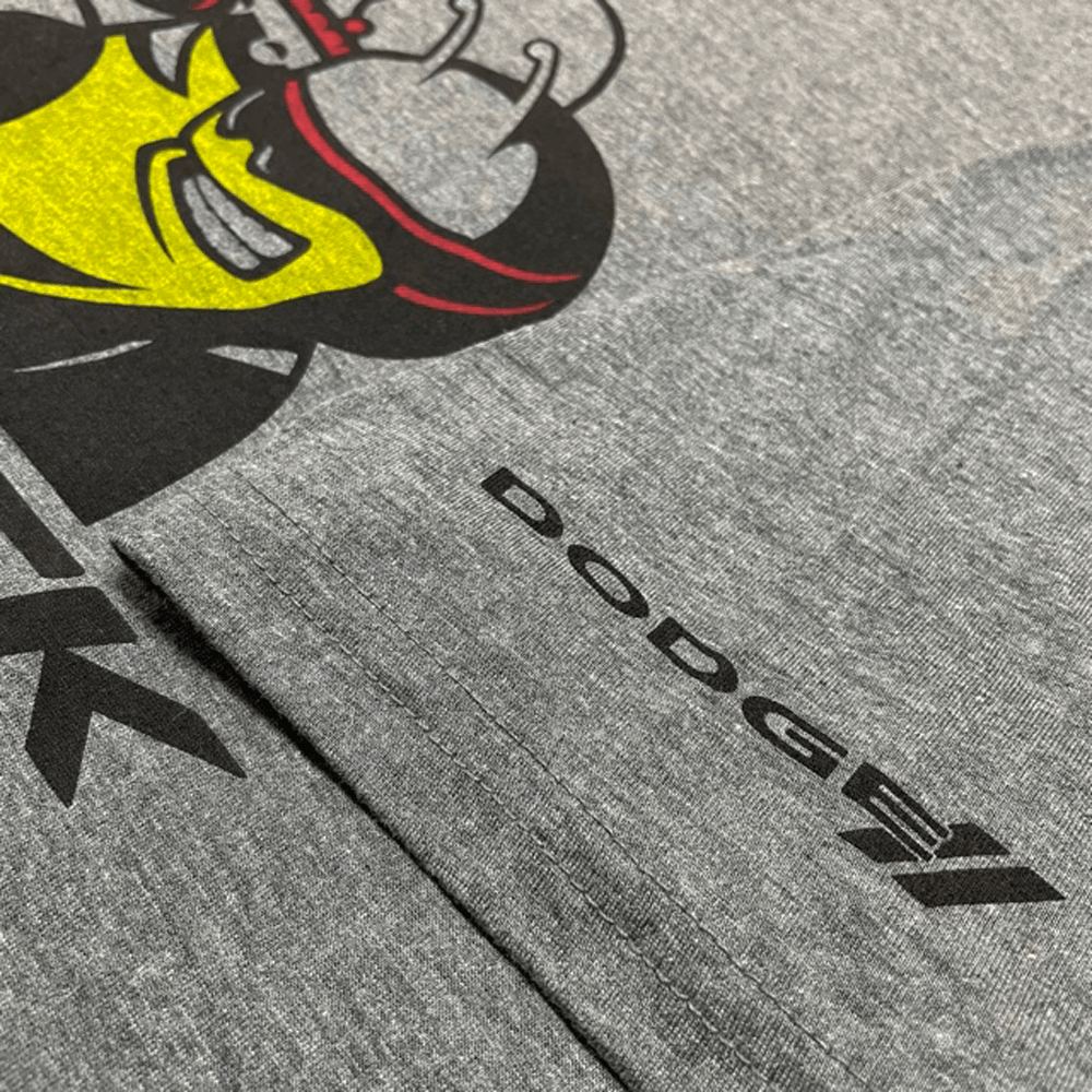 Mens Triblend Dodge Scat Pack T-shirt (Grey) - Speedlogix