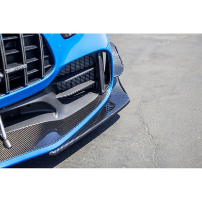 Mercedes - Benz AMG GTR Pro Carbon Fiber Front Bumper Canards 2020 - Speedlogix