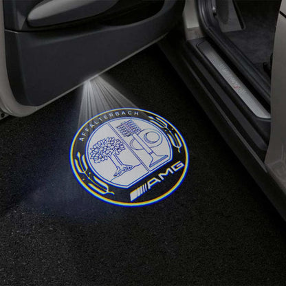 Mercedes-Benz C-Class C204 3rd Gen Coupe 2 Doors Premium Door Puddle Lights Multiple Designs 2012-2015