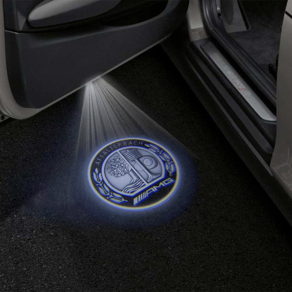 Mercedes-Benz C-Class C204 3rd Gen Coupe 2 Doors Premium Door Puddle Lights Multiple Designs 2012-2015