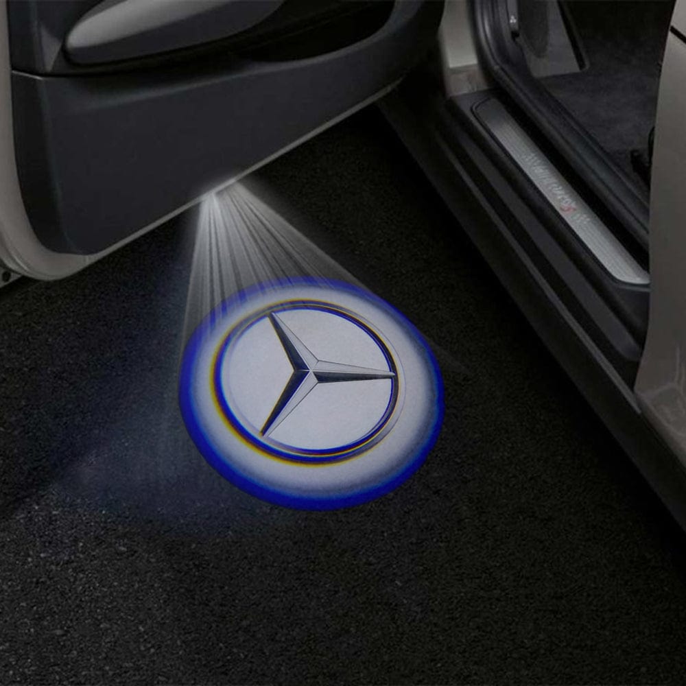 Mercedes-Benz C-Class C204 3rd Gen Coupe 2 Doors Premium Door Puddle Lights Multiple Designs 2012-2015