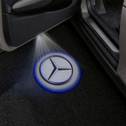 Mercedes-Benz C-Class C204 3rd Gen Coupe 2 Doors Premium Door Puddle Lights Multiple Designs 2012-2015