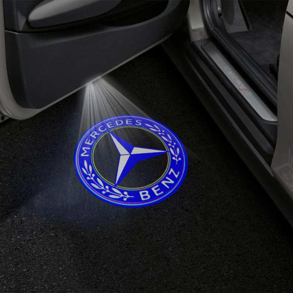 Mercedes-Benz C-Class C204 3rd Gen Coupe 2 Doors Premium Door Puddle Lights Multiple Designs 2012-2015