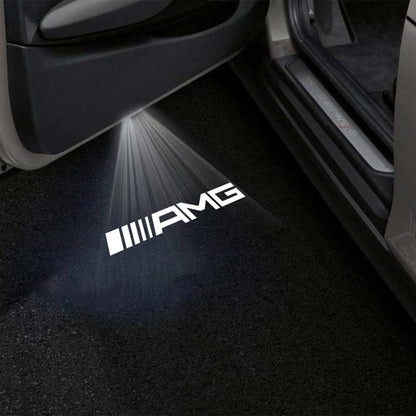 Mercedes-Benz C-Class C204 3rd Gen Coupe 2 Doors Premium Door Puddle Lights Various Designs 2012-2015