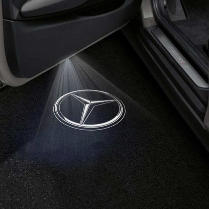 Mercedes-Benz C-Class C204 3rd Gen Coupe 2 Doors Premium Door Puddle Lights Various Designs 2012-2015
