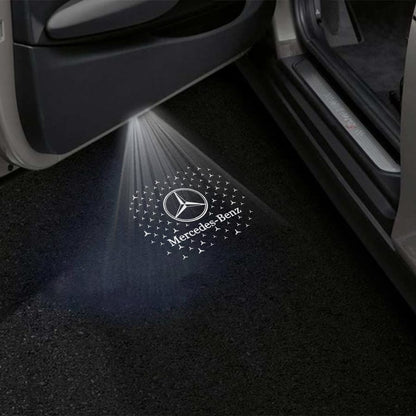 Mercedes-Benz C-Class C204 3rd Gen Coupe 2 Doors Premium Door Puddle Lights Various Designs 2012-2015