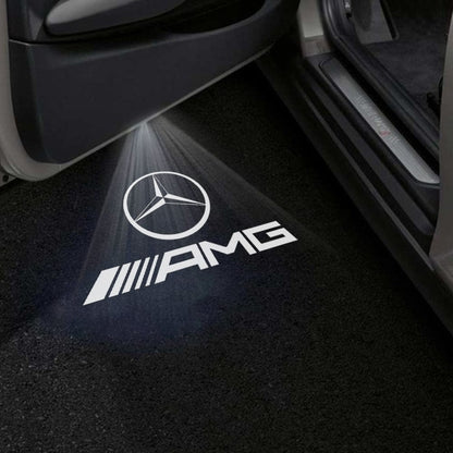 Mercedes-Benz C-Class C204 3rd Gen Coupe 2 Doors Premium Door Puddle Lights Various Designs 2012-2015