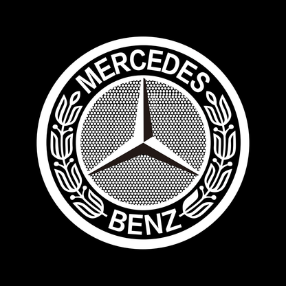 Mercedes-Benz C-Class C204 3rd Gen Coupe 2 Doors Premium Door Puddle Lights Various Designs 2012-2015