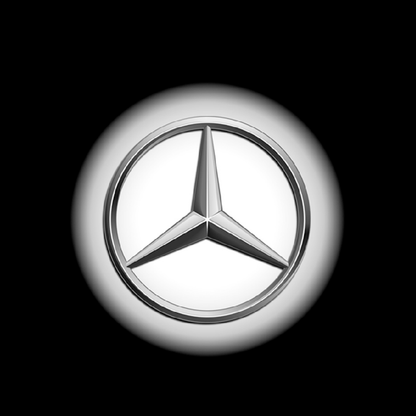 Mercedes-Benz C-Class C204 3rd Gen Coupe 2 Doors Premium Door Puddle Lights Various Designs 2012-2015
