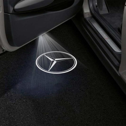 Mercedes-Benz C-Class C204 3rd Gen Coupe 2 Doors Premium Door Puddle Lights Various Designs 2012-2015
