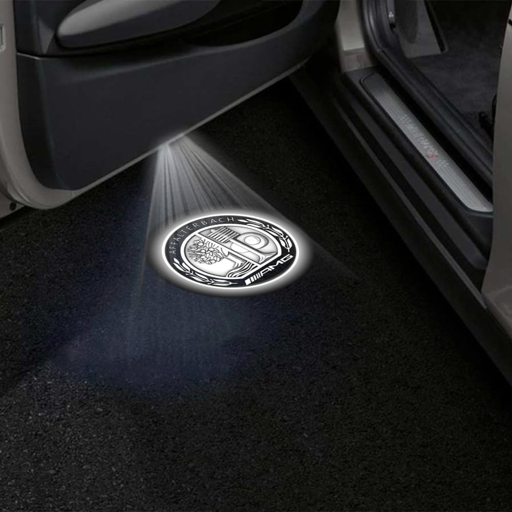 Mercedes-Benz C-Class C204 3rd Gen Coupe 2 Doors Premium Door Puddle Lights Various Designs 2012-2015