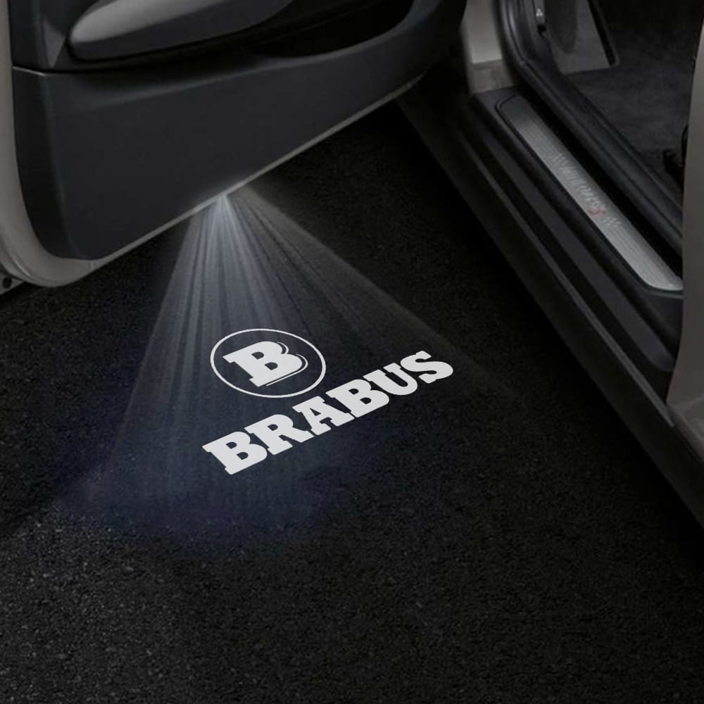 Mercedes-Benz C-Class C204 3rd Gen Coupe 2 Doors Premium Door Puddle Lights Various Designs 2012-2015