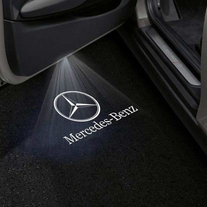 Mercedes-Benz C-Class C204 3rd Gen Coupe 2 Doors Premium Door Puddle Lights Various Designs 2012-2015