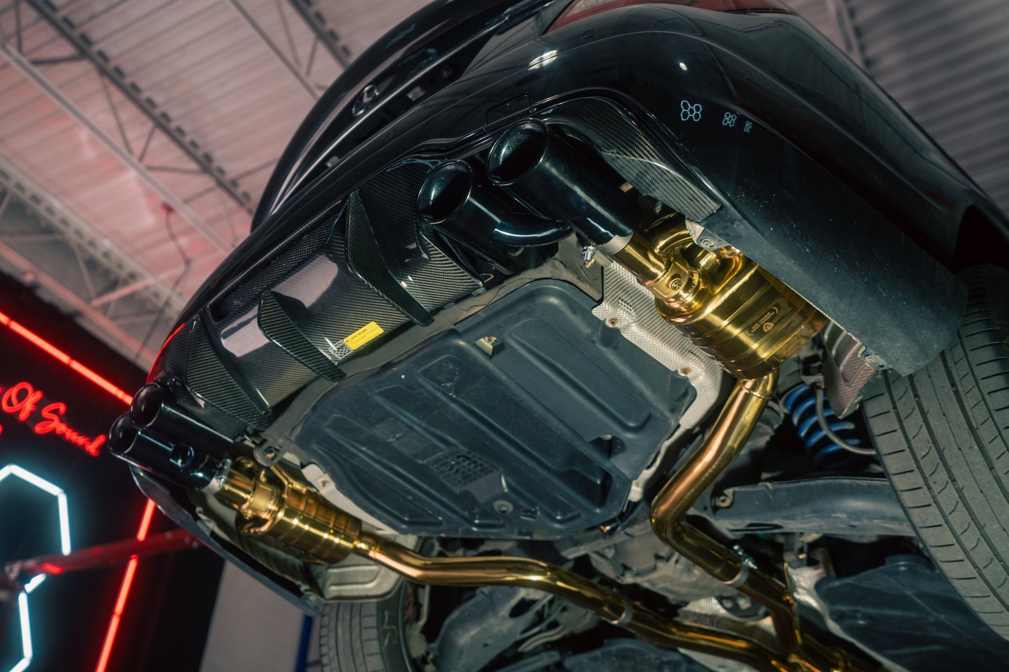 Mercedes C63 AMG W204 Valved Sport Exhaust System - Speedlogix