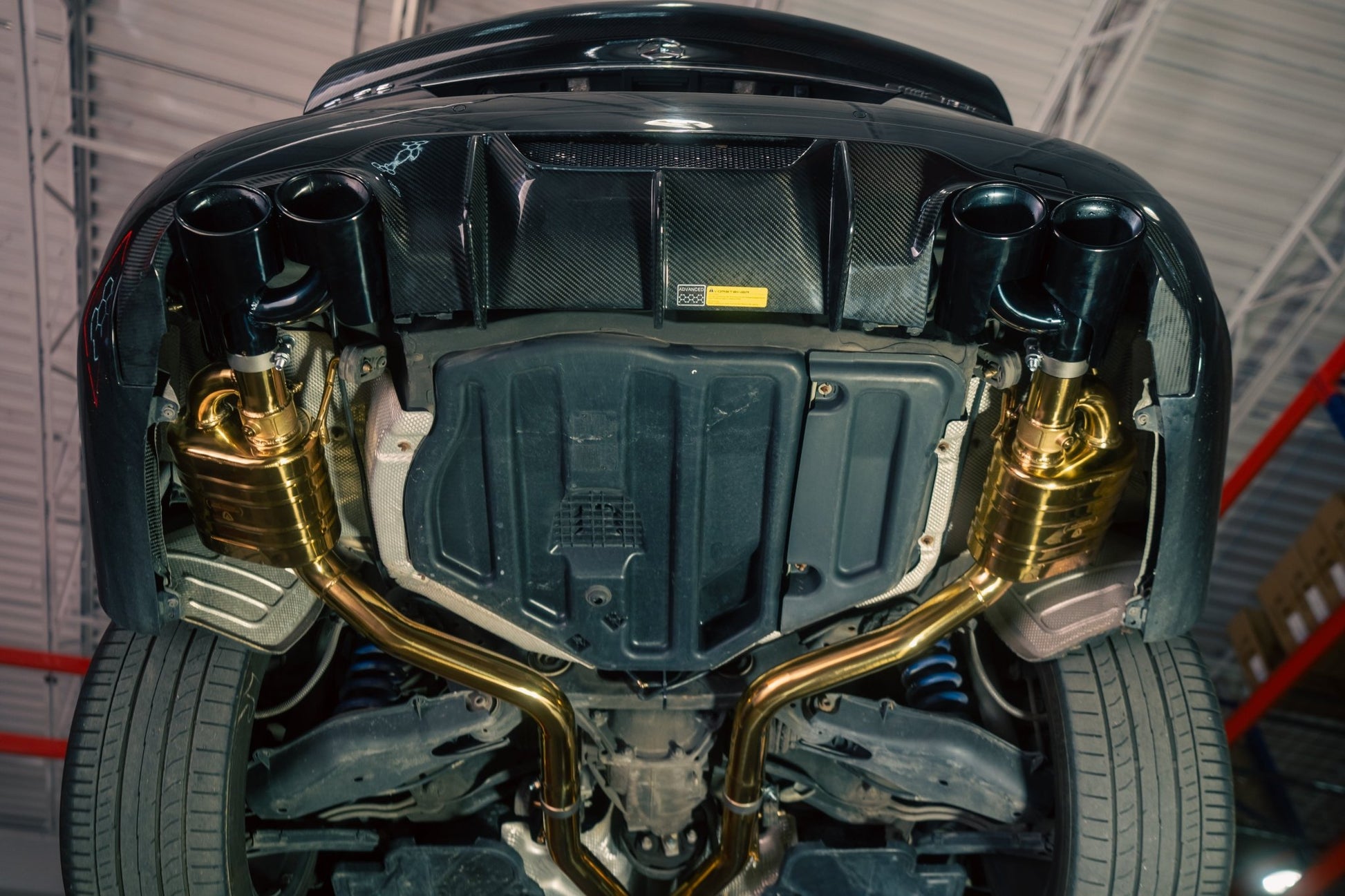 Mercedes C63 AMG W204 Valved Sport Exhaust System - Speedlogix