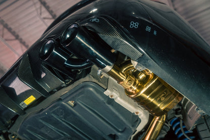 Mercedes C63 AMG W204 Valved Sport Exhaust System - Speedlogix