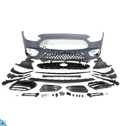 2022-2025 Mercedes-Benz C-Class Pre-Facelift (W206) C63 AMG Style Polypropylene Front Bumper Conversion Kit | E3Tuning