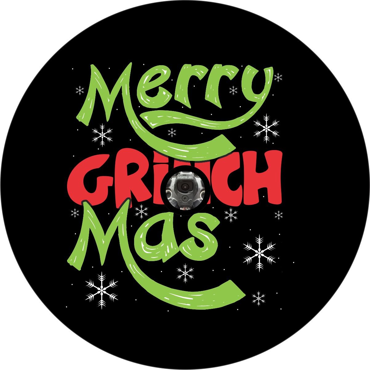 Merry Grinch - Mas | Holiday, Christmas Spare Tire Cover Bronco Spare Tire Cover - Speedlogix