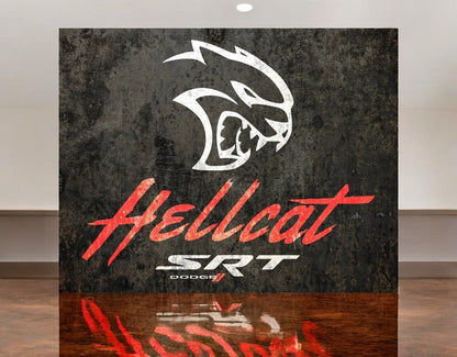 Metal Sign - Dodge Hellcat - Speedlogix