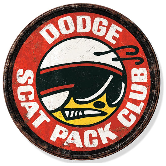 Metal Sign - Dodge Scat Pack Club - Speedlogix